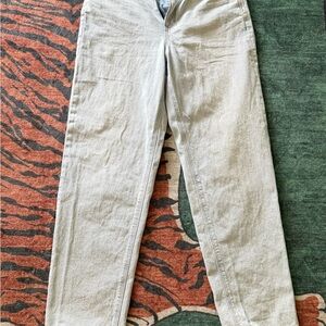 Light Blue Straight-Leg Jeans